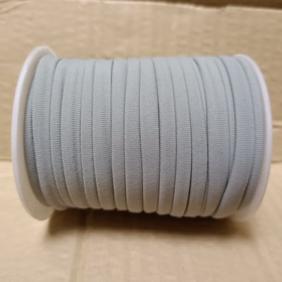 29 de culori 20 m/rolă 5 mm snur solid din lycra frânghie elastică cu cusătură goală bandă din țesătură din fibre de lapte