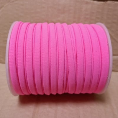 29 de culori 20 m/rolă 5 mm snur solid din lycra frânghie elastică cu cusătură goală bandă din țesătură din fibre de lapte