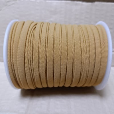29 de culori 20 m/rolă 5 mm snur solid din lycra frânghie elastică cu cusătură goală bandă din țesătură din fibre de lapte