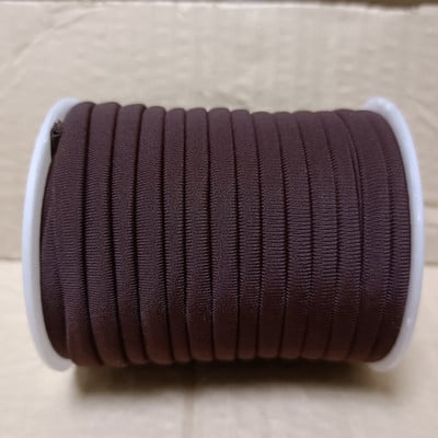 29 de culori 20 m/rolă 5 mm snur solid din lycra frânghie elastică cu cusătură goală bandă din țesătură din fibre de lapte