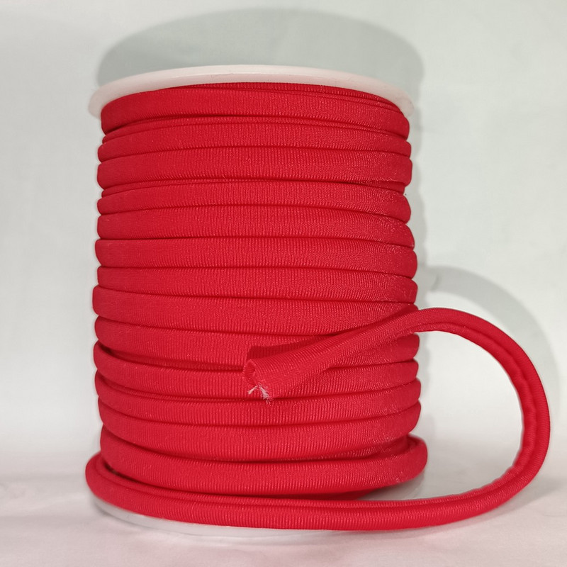 29 de culori 20 m/rolă 5 mm snur solid din lycra frânghie elastică cu cusătură goală bandă din țesătură din fibre de lapte