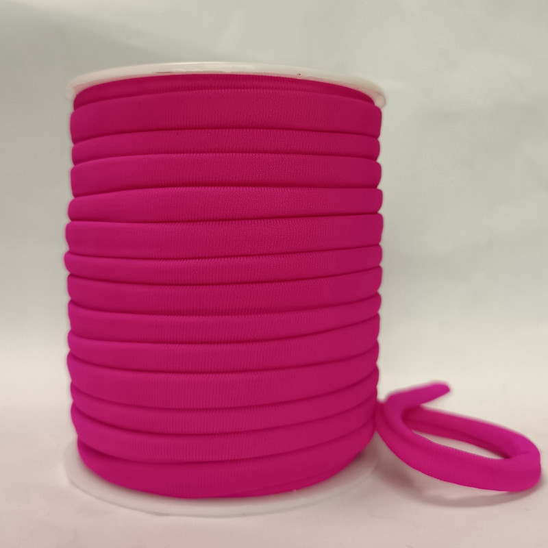 29 de culori 20 m/rolă 5 mm snur solid din lycra frânghie elastică cu cusătură goală bandă din țesătură din fibre de lapte