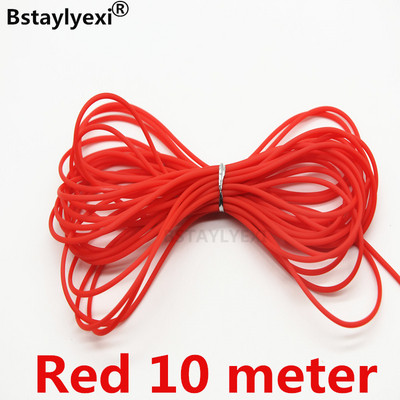 Dekoratívny pamäťový drôt Cover Memory Wire 20 metrov, zmiešané farby, 10 metrov lano, dutá gumená trubica, šnúrka na šperky 2 mm, DIY príslušenstvo