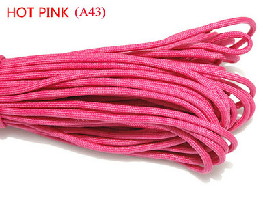 1kom 100FT 27 boja 550 Paracord uže za padobrane Mil Spec Type III jezgra od 7 niti za komplet za preživljavanje, narukvica s kopčom