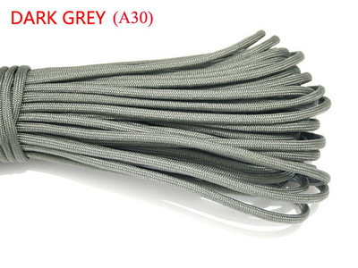 1kom 100FT 27 boja 550 Paracord uže za padobrane Mil Spec Type III jezgra od 7 niti za komplet za preživljavanje, narukvica s kopčom