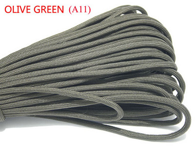 1kom 100FT 27 boja 550 Paracord uže za padobrane Mil Spec Type III jezgra od 7 niti za komplet za preživljavanje, narukvica s kopčom