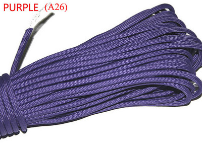 1kom 100FT 27 boja 550 Paracord uže za padobrane Mil Spec Type III jezgra od 7 niti za komplet za preživljavanje, narukvica s kopčom