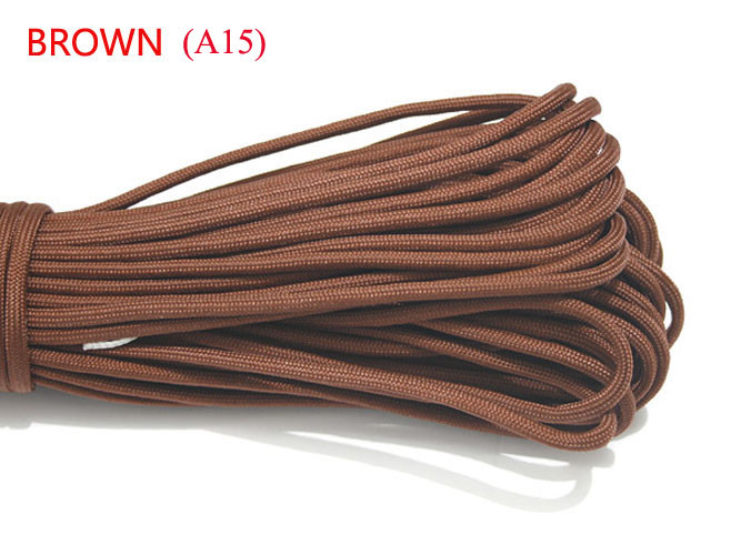 1kom 100FT 27 boja 550 Paracord uže za padobrane Mil Spec Type III jezgra od 7 niti za komplet za preživljavanje, narukvica s kopčom