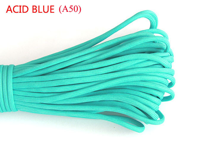 1kom 100FT 27 boja 550 Paracord uže za padobrane Mil Spec Type III jezgra od 7 niti za komplet za preživljavanje, narukvica s kopčom