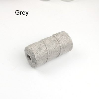 100M/Rola Raznobojna jutena užad Prirodna juta Hessian konop Konop konoplja Pakiranje darova Konci Dekoracija božićnih događaja i zabava