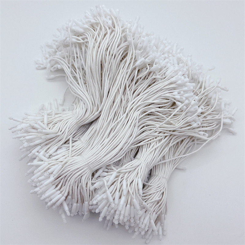 50/100/200 db 20 cm Viasz kötél Ruházat Címke kötél ékszerekhez árcímke zsinórral Diy farmer ing ruházat címke kötél nagykereskedés