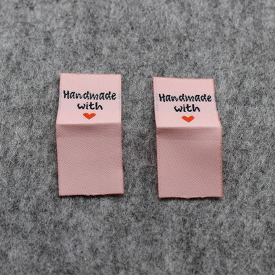 ručne vyrábané štítky so zlatými písmenami/ručne vyrábané zlaté štítky/tkané štítky na ručne vyrábané predmety štítok na oblečenie štítky na goliere