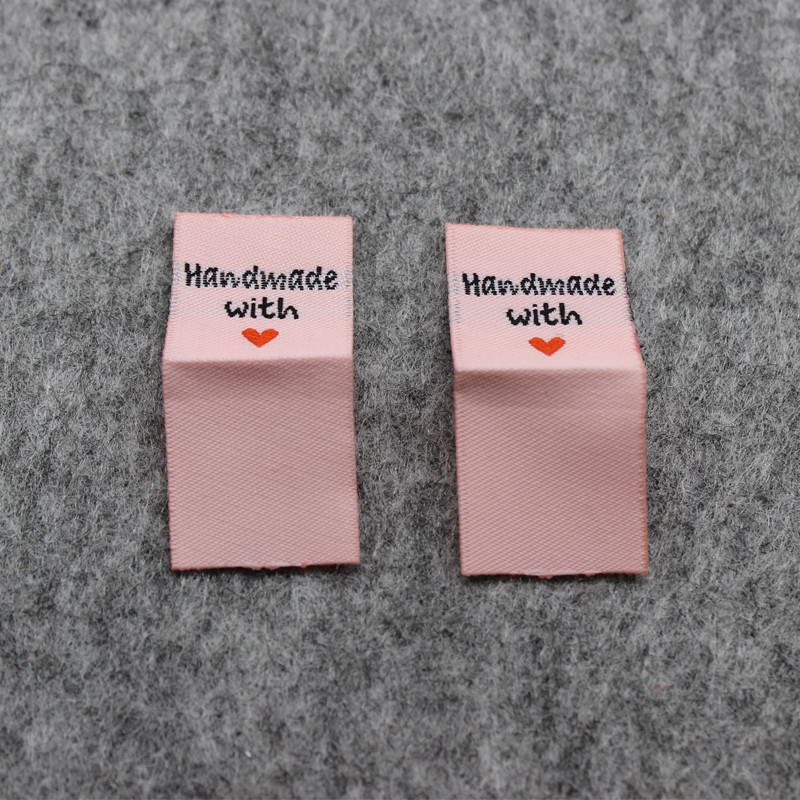 ručne vyrábané štítky so zlatými písmenami/ručne vyrábané zlaté štítky/tkané štítky na ručne vyrábané predmety štítok na oblečenie štítky na goliere