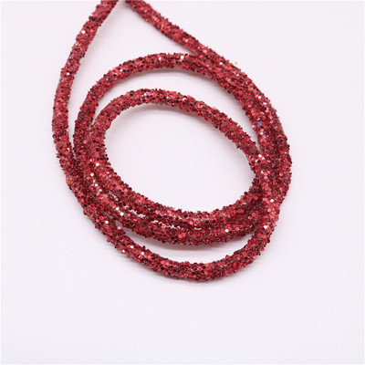 1 jard 6 mm smola svjetlucavo uže cijev kabel šljokice podrezivanje DIY nakit narukvica ogrlica odjeća cipele dekoracija za zabavu vjenčanje