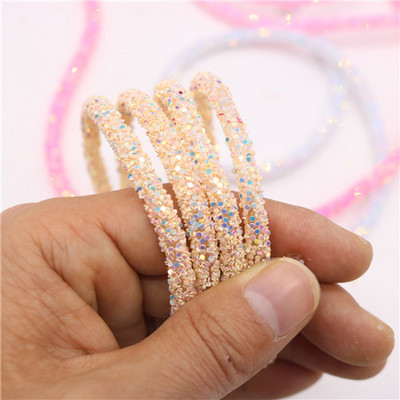 1 jard 6 mm smola svjetlucavo uže cijev kabel šljokice podrezivanje DIY nakit narukvica ogrlica odjeća cipele dekoracija za zabavu vjenčanje