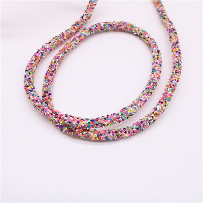 1 jard 6 mm smola svjetlucavo uže cijev kabel šljokice podrezivanje DIY nakit narukvica ogrlica odjeća cipele dekoracija za zabavu vjenčanje