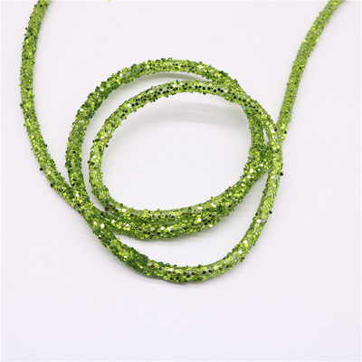 1 jard 6 mm smola svjetlucavo uže cijev kabel šljokice podrezivanje DIY nakit narukvica ogrlica odjeća cipele dekoracija za zabavu vjenčanje