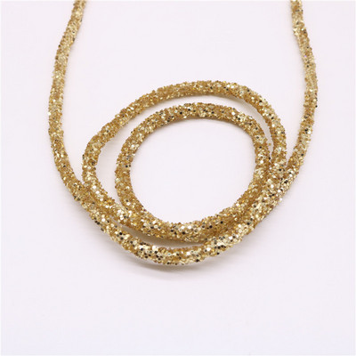 1 jard 6 mm smola svjetlucavo uže cijev kabel šljokice podrezivanje DIY nakit narukvica ogrlica odjeća cipele dekoracija za zabavu vjenčanje