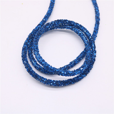 1 jard 6 mm smola svjetlucavo uže cijev kabel šljokice podrezivanje DIY nakit narukvica ogrlica odjeća cipele dekoracija za zabavu vjenčanje