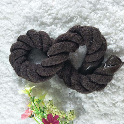 1/2M 20mm susuktas medvilninis virvelė, didelio atsparumo medvilninė virvė, stumiama maišelis Dekoratyvinės virvės „pasidaryk pats“ namų tekstilės diržo dirželis, amatas