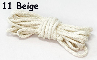 Macaroon soft 5 mm pamučni kabel s osam niti Macrame uže DIY rukotvorina Benang pređa od vlakana umjetnički materijal Dekoracija zidova sobe