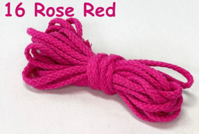 Macaroon soft 5 mm pamučni kabel s osam niti Macrame uže DIY rukotvorina Benang pređa od vlakana umjetnički materijal Dekoracija zidova sobe