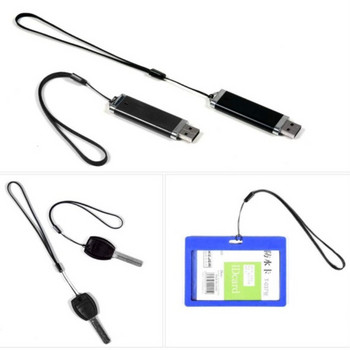 30 бр. 17,5 см найлонови къси удобни въжета за китки за USB флаш устройства Ключове Значки Селфи стик 7 инча