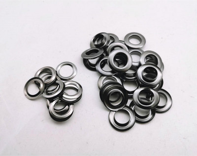 100 készlet 12 mm-es sárgaréz fűzőlyuk alátéttel Bőr kézműves javítógyűrű Fém lyukgyűrű átvezető készlet ruha vászonvarráshoz