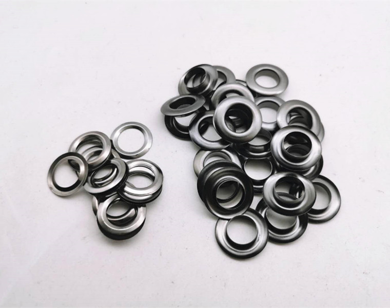 100 készlet 12 mm-es sárgaréz fűzőlyuk alátéttel Bőr kézműves javítógyűrű Fém lyukgyűrű átvezető készlet ruha vászonvarráshoz