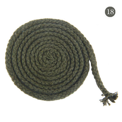 20 meetrit/partii 5 mm puuvillased köied Käsitöö dekoratiivne keerdniit DIY käsitsi valmistatud käsitöötarvikud kodukaunistuse nööride hulgimüük