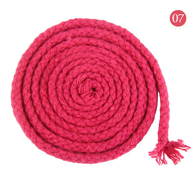 20 meetrit/partii 5 mm puuvillased köied Käsitöö dekoratiivne keerdniit DIY käsitsi valmistatud käsitöötarvikud kodukaunistuse nööride hulgimüük