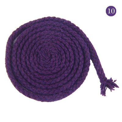 20 meetrit/partii 5 mm puuvillased köied Käsitöö dekoratiivne keerdniit DIY käsitsi valmistatud käsitöötarvikud kodukaunistuse nööride hulgimüük