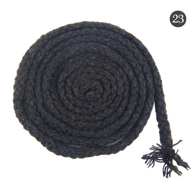 20 meetrit/partii 5 mm puuvillased köied Käsitöö dekoratiivne keerdniit DIY käsitsi valmistatud käsitöötarvikud kodukaunistuse nööride hulgimüük