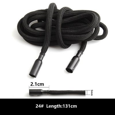 1vnt Sportiniai kelnaitės Virvelė Vyriškos Moteriškos Sportinės Kelnės Megbtuvai Dekoracijos Priedai Virvė DIY Apvali Juoda Virvė