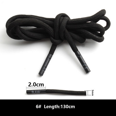 1vnt Sportiniai kelnaitės Virvelė Vyriškos Moteriškos Sportinės Kelnės Megbtuvai Dekoracijos Priedai Virvė DIY Apvali Juoda Virvė