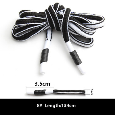 1vnt Sportiniai kelnaitės Virvelė Vyriškos Moteriškos Sportinės Kelnės Megbtuvai Dekoracijos Priedai Virvė DIY Apvali Juoda Virvė