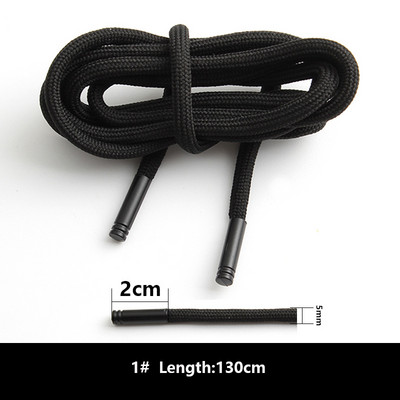 1vnt Sportiniai kelnaitės Virvelė Vyriškos Moteriškos Sportinės Kelnės Megbtuvai Dekoracijos Priedai Virvė DIY Apvali Juoda Virvė