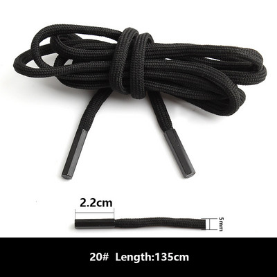 1vnt Sportiniai kelnaitės Virvelė Vyriškos Moteriškos Sportinės Kelnės Megbtuvai Dekoracijos Priedai Virvė DIY Apvali Juoda Virvė