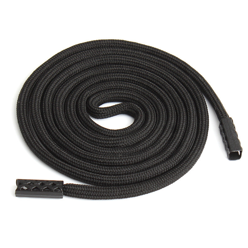 1vnt Sportiniai kelnaitės Virvelė Vyriškos Moteriškos Sportinės Kelnės Megbtuvai Dekoracijos Priedai Virvė DIY Apvali Juoda Virvė