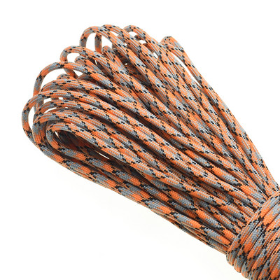 1kom 100FT 550 Paracord uže za padobrane Mil Spec Type III jezgra od 7 niti za penjanje, kampiranje, kopče, narukvica