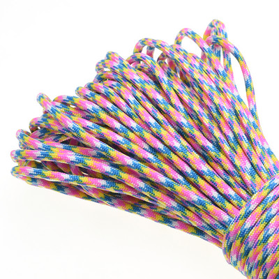 1kom 100FT 550 Paracord uže za padobrane Mil Spec Type III jezgra od 7 niti za penjanje, kampiranje, kopče, narukvica