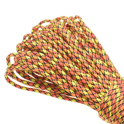 1kom 100FT 550 Paracord uže za padobrane Mil Spec Type III jezgra od 7 niti za penjanje, kampiranje, kopče, narukvica