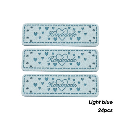 Szív logó Kézzel készített bőr címkék szívvel kézimunkához Kézzel készített címke ajándékcédulákhoz Kézimunka varrócímke ruházathoz