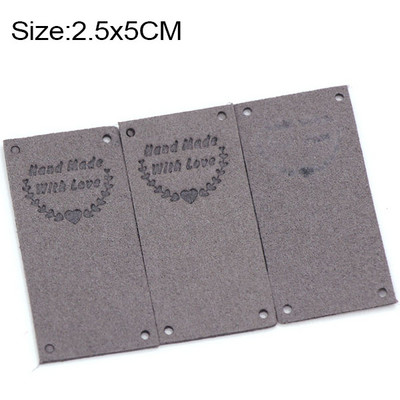 20 buc. Etichete realizate manual cu dragoste Etichete pentru pălării Etichete tricotate lucrate manual Etichete din piele PU pentru haine Decor inimă Accesorii de cusut