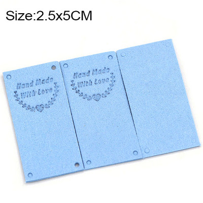 20 buc. Etichete realizate manual cu dragoste Etichete pentru pălării Etichete tricotate lucrate manual Etichete din piele PU pentru haine Decor inimă Accesorii de cusut