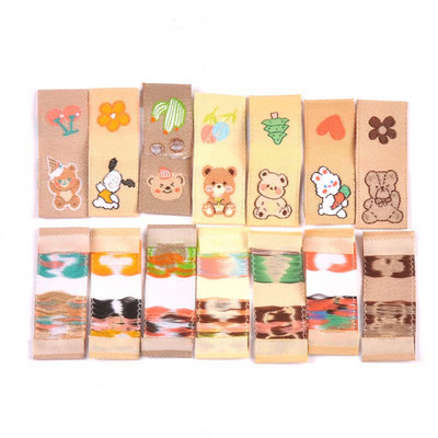 50 komada lijepih medvjedića s izvezenim naljepnicama torba za odjeću za šivanje dječjih odjevnih oznaka pribor za rukotvorine ručne izrade