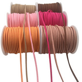 10 metara 2,6 mm ravna vrpca od umjetne brušene kože s pletenicama od kožnog baršuna, kožni remen, traka za nakit, užad za narukvice.