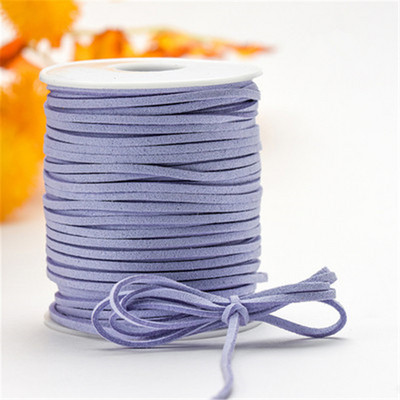 10 metara 2,6 mm ravna vrpca od umjetne brušene kože s pletenicama od kožnog baršuna, kožni remen, traka za nakit, užad za narukvice.