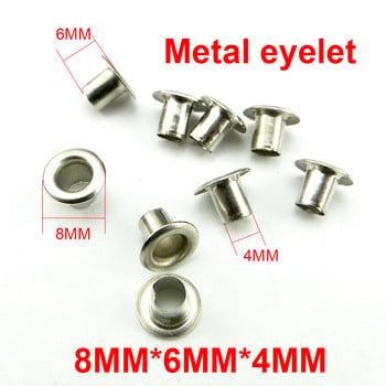 300PCS 8*7*4MM Бронзов тон МЕТАЛНИ ОЧИЦИ Копче за облекло МАРКА Копчета за аксесоари за шиене на дрехи ROUND ME-026p