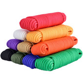 10 metrų / sklypas 6 mm kieto parašiuto laido diržo virvė Mil Spec tipo vienos krypties laipiojimo stovyklavimo išgyvenimo įranga Paracord